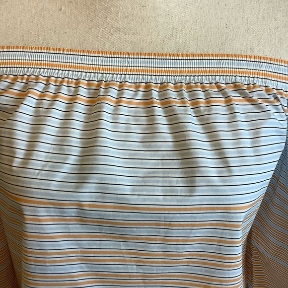 Lafayette 148 Amy Stripe Off The Shoulder Top Sz-S - Picture 5 of 6